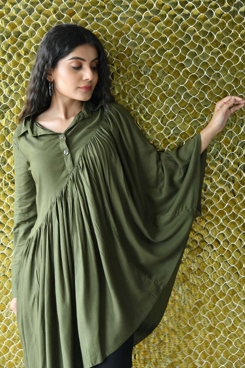 AAHELI OLIVE FALL CO-ORD SET AAHELI OLIVE FALL CO-ORD SET